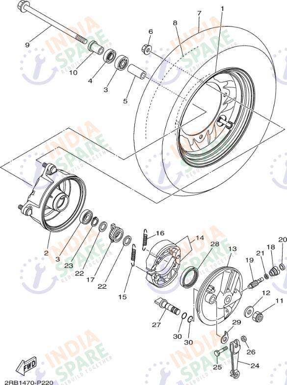 FRONT WHEEL
